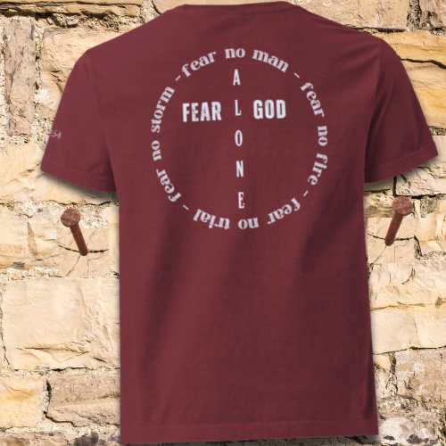 Remnant 'Faith or Fear' Series Psalm 91 - Unisex oversized t-shirt