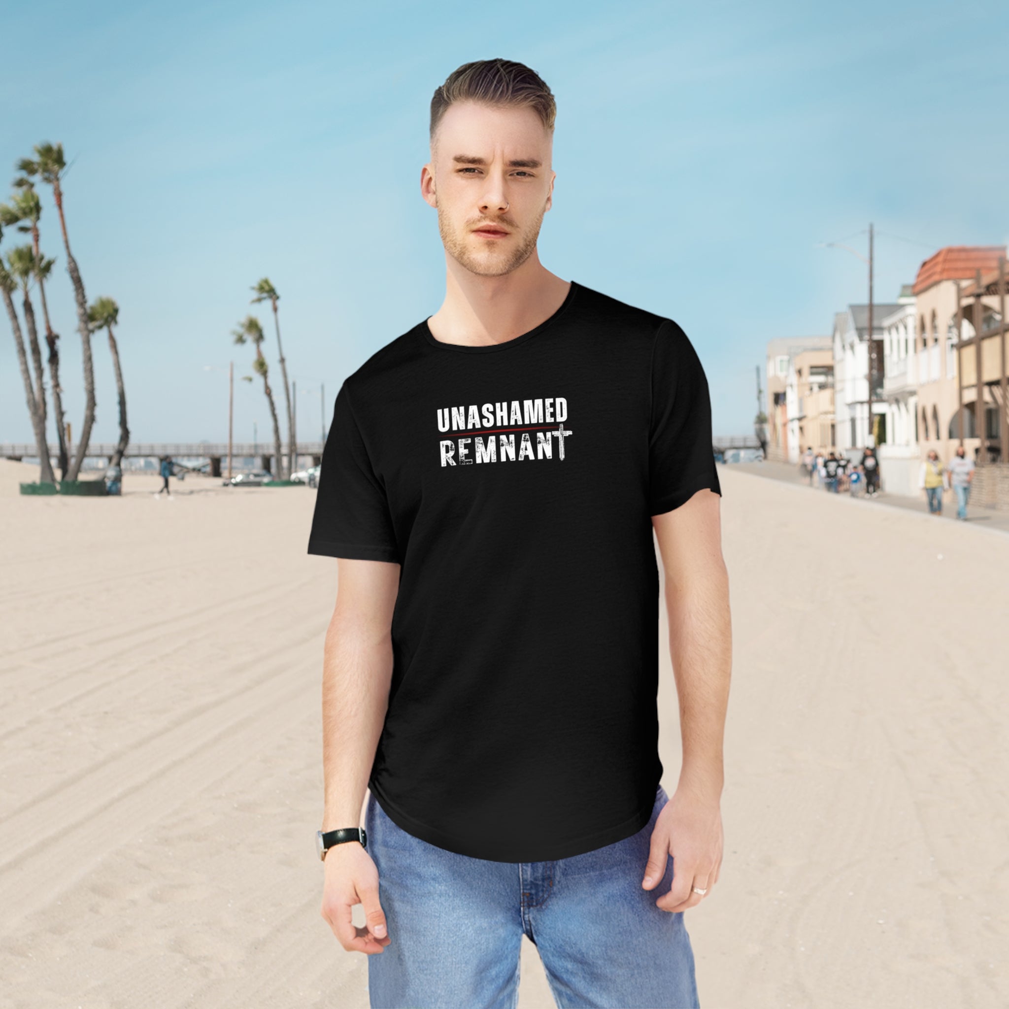 Unashamed Remnant - Curved Tee