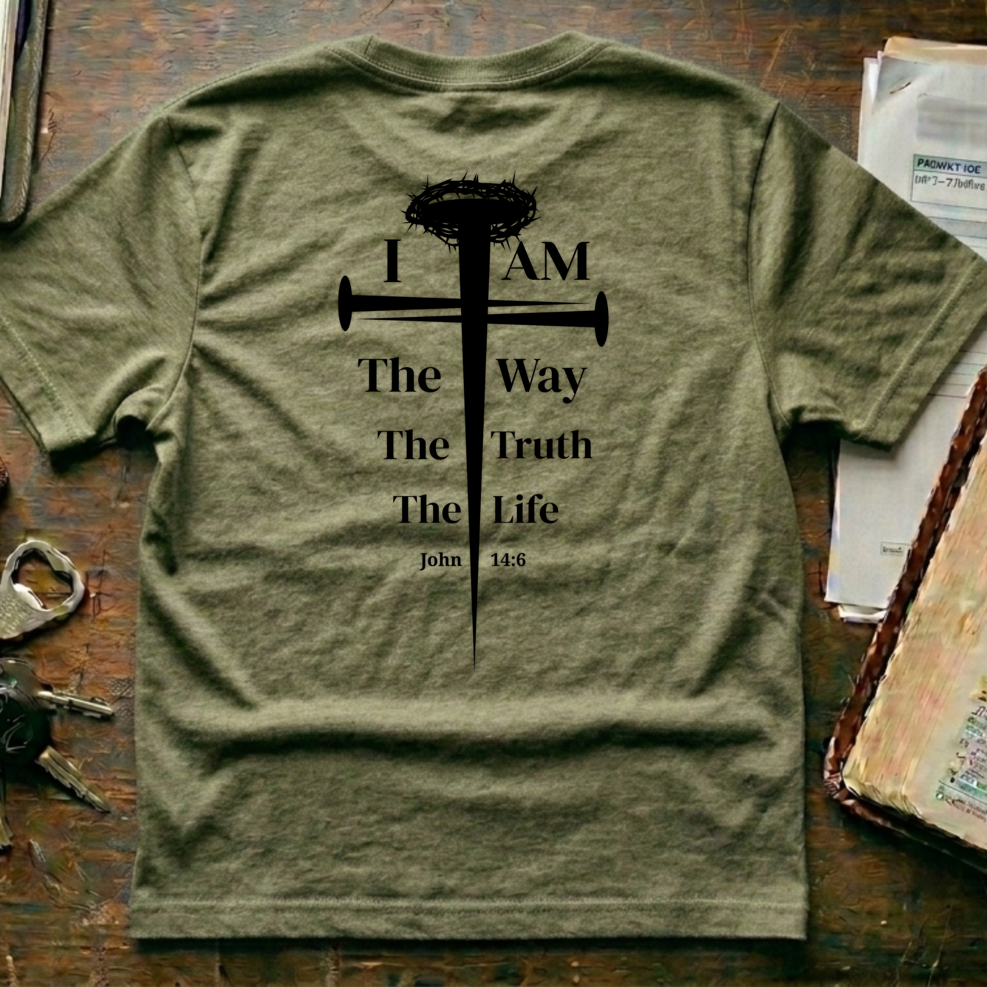 Jesus' Words 14:6 T-Shirt
