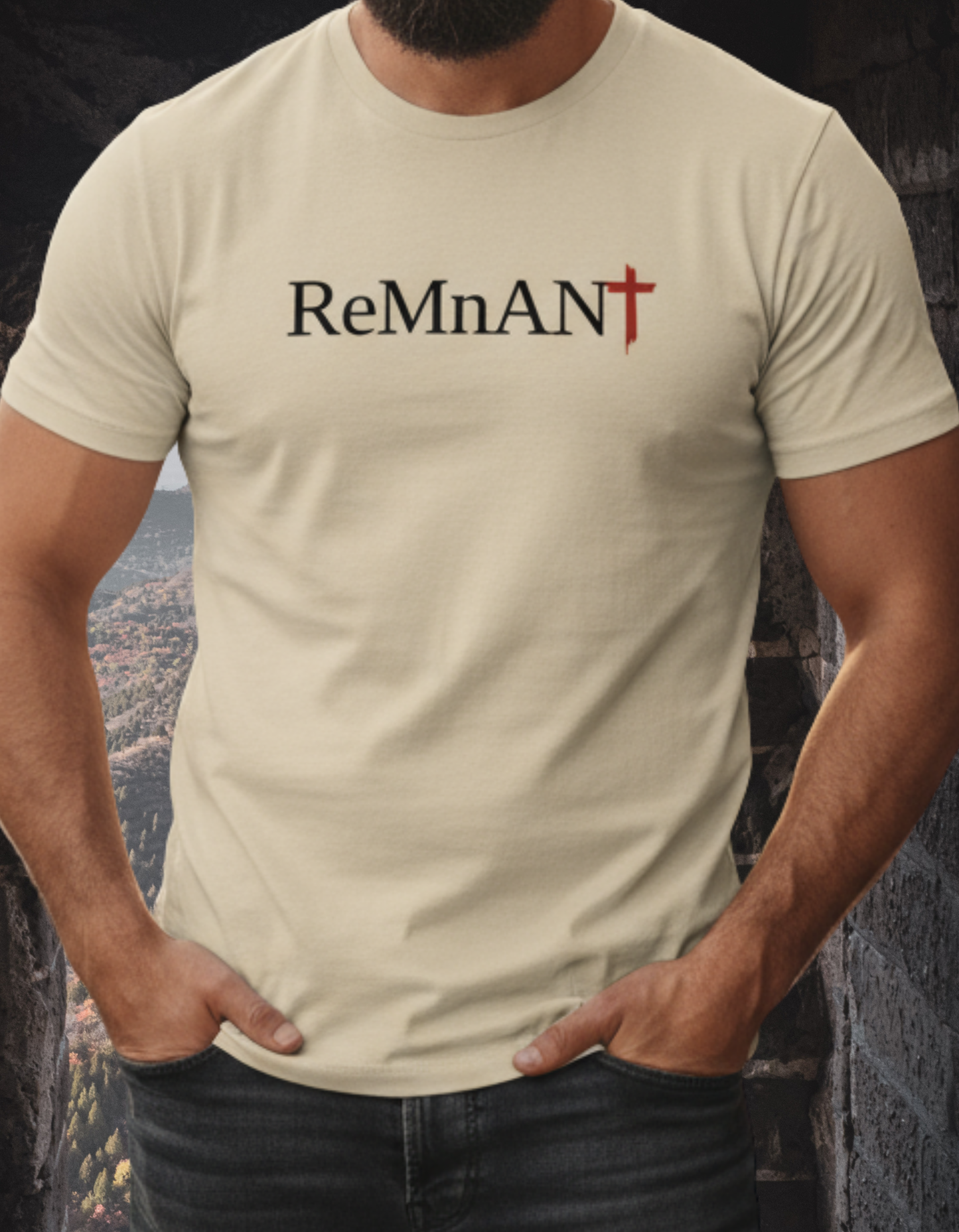 Remnant 'Zechariah' Light Series - Unisex organic mid-light t-shirt
