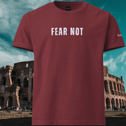 Remnant 'Faith or Fear' Series Psalm 91 - Unisex oversized t-shirt