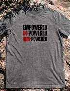HimPowered - Acid Washed Heavy Oversize Tee