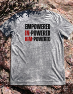 HimPowered - Acid Washed Heavy Oversize Tee
