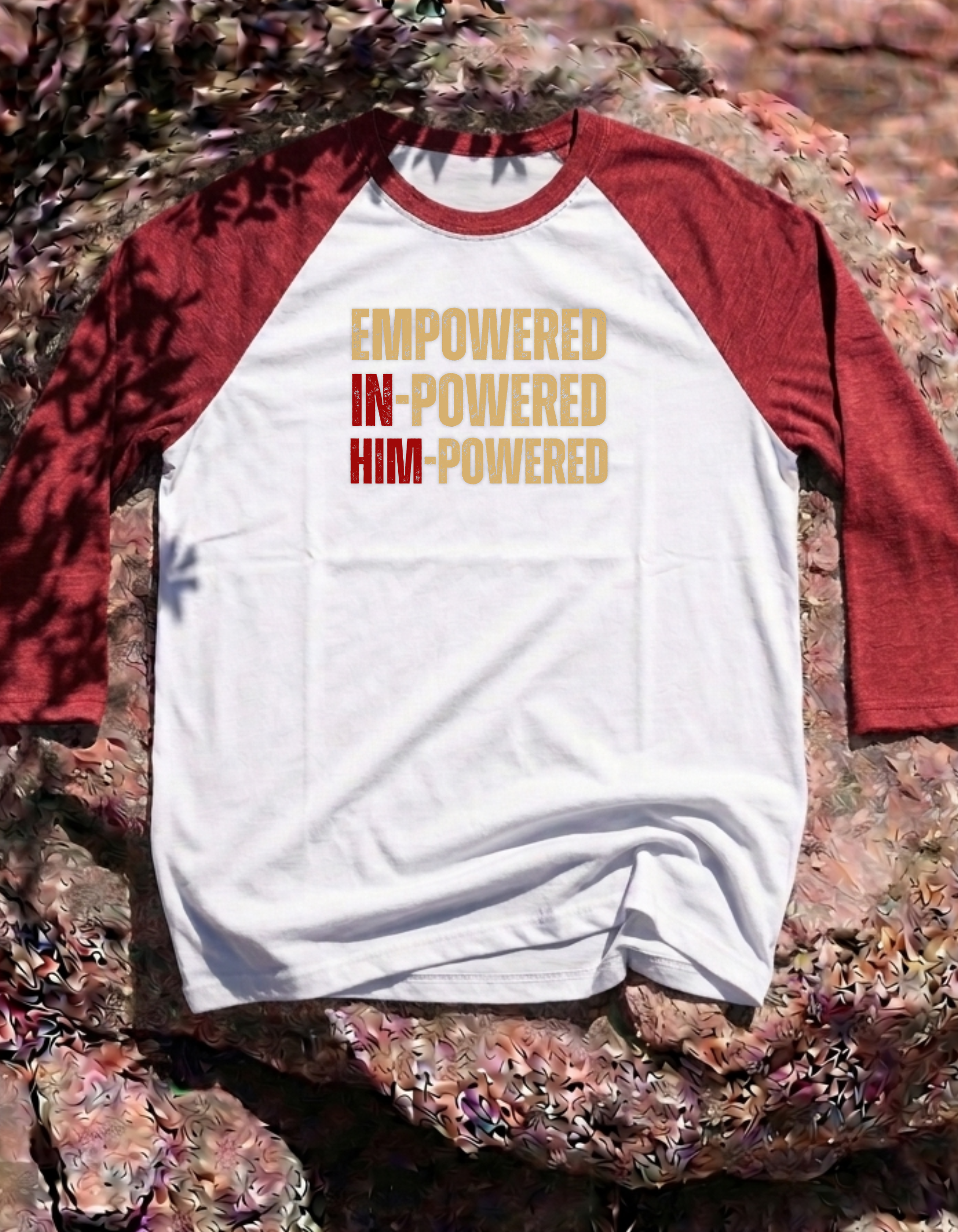 Empowered - 3/4 sleeve shirt