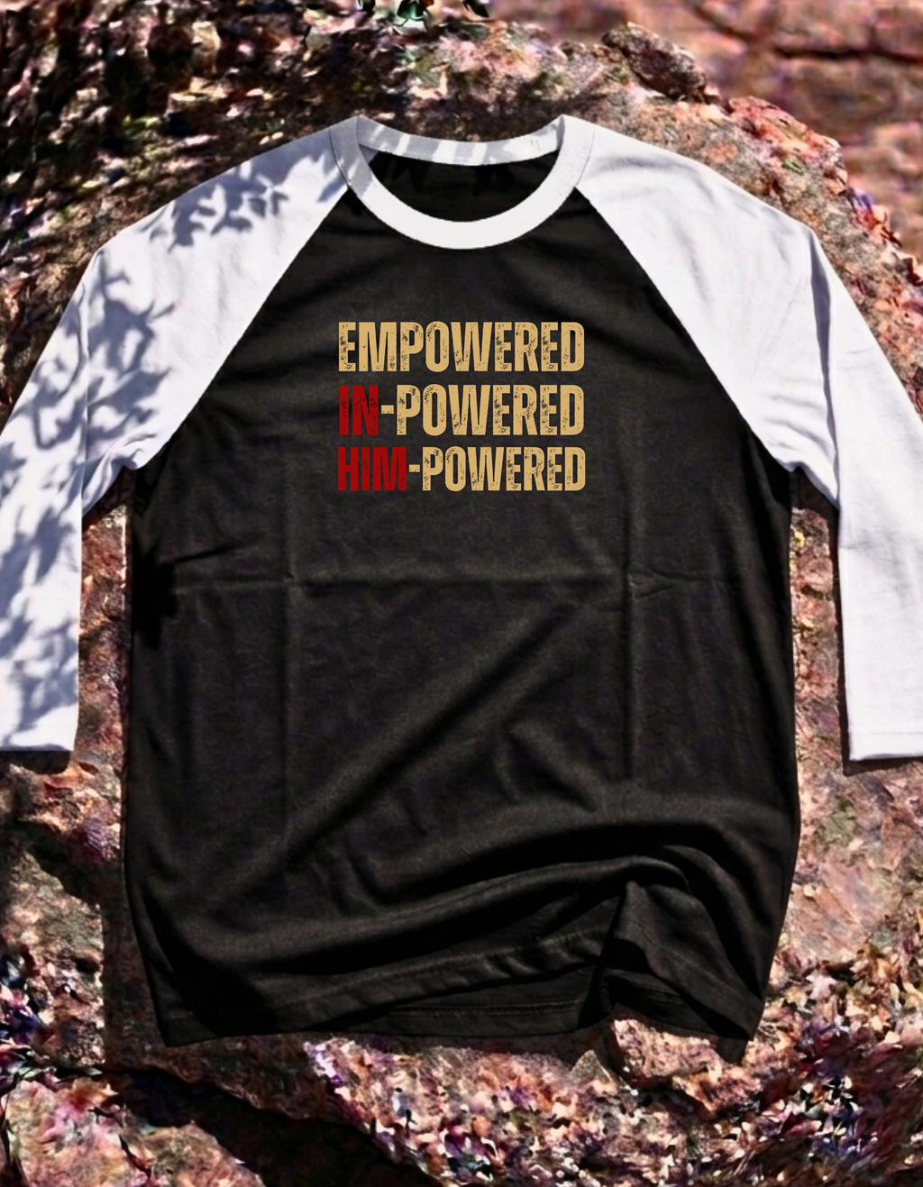 Empowered - 3/4 sleeve shirt