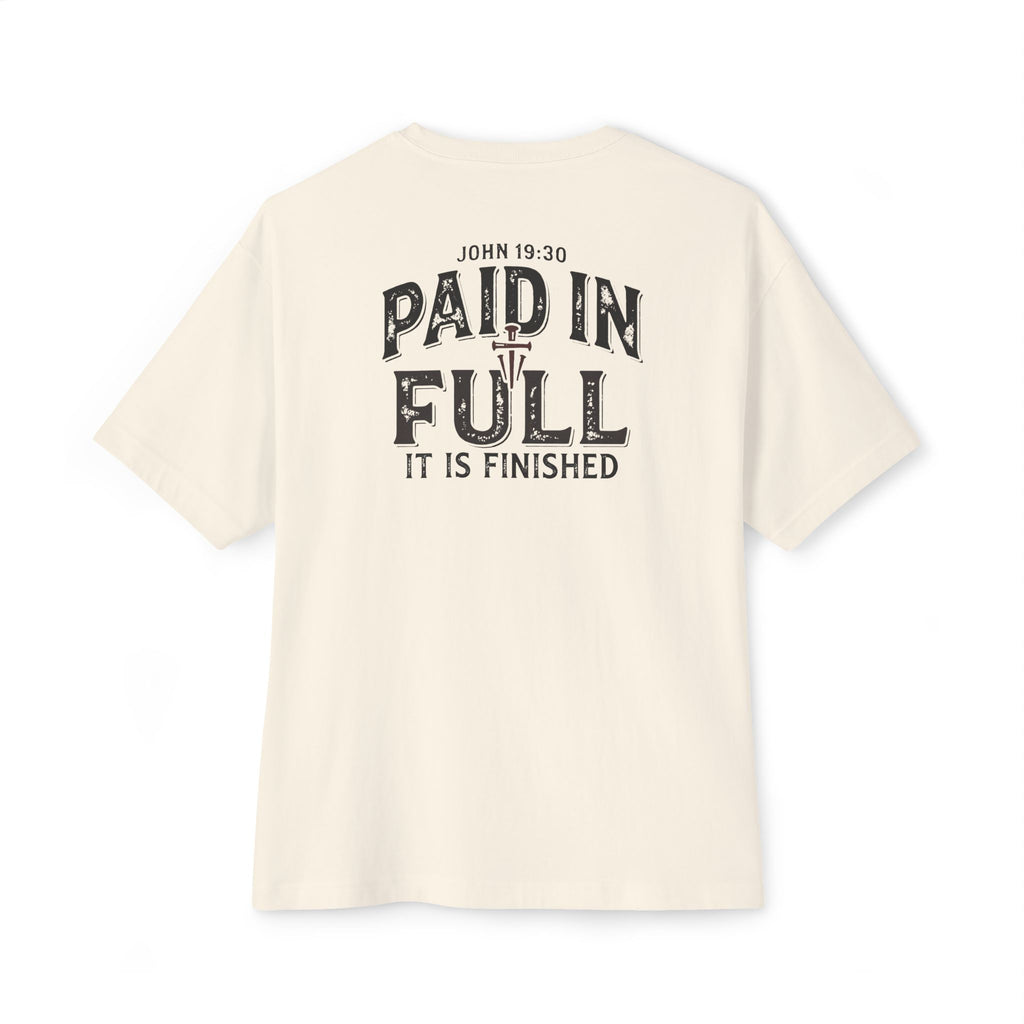Paid In Full - Unisex Oversized Boxy Tee