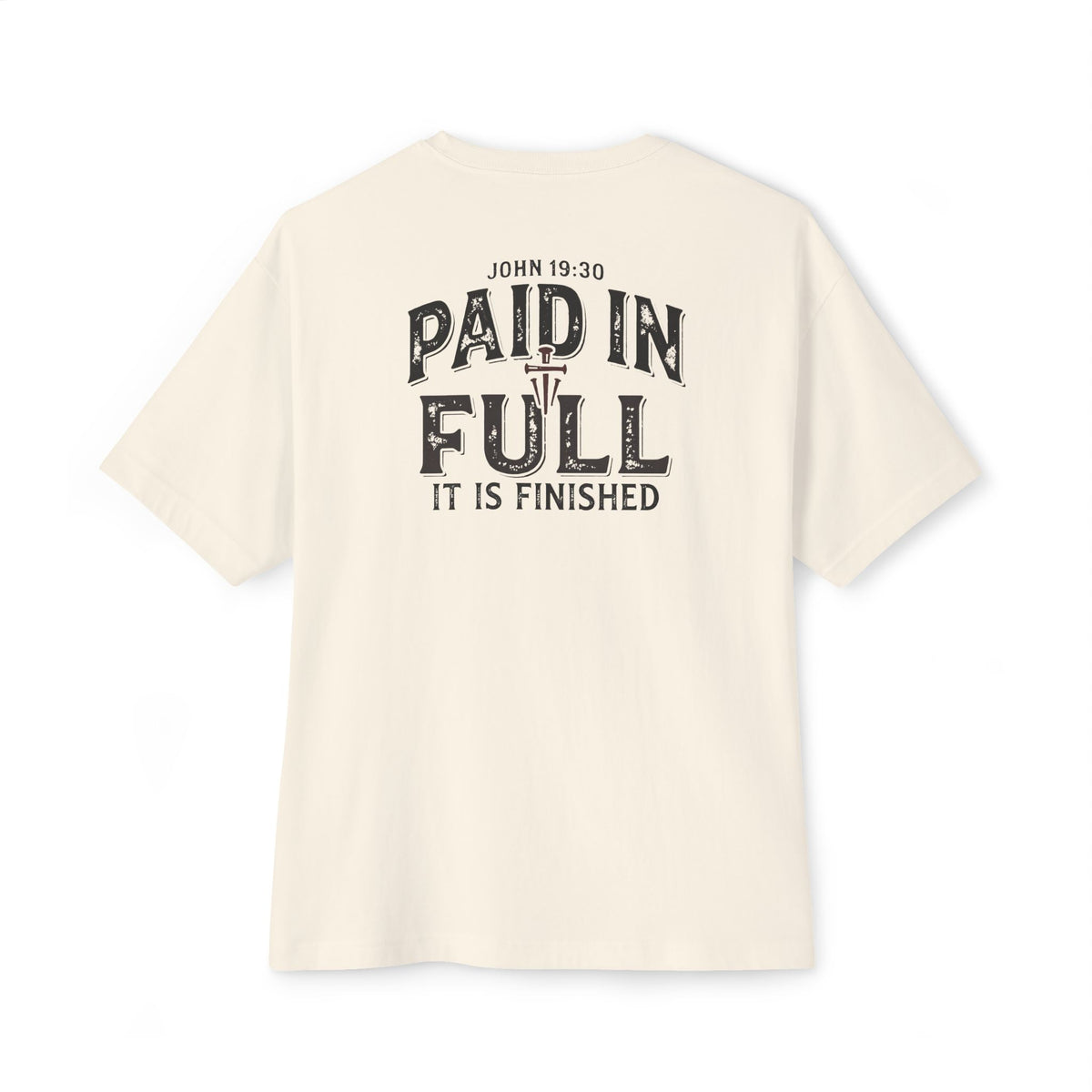 Paid In Full - Unisex Oversized Boxy Tee